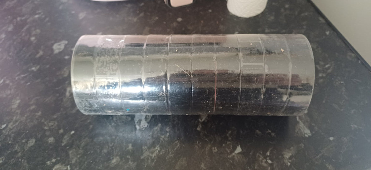Pack of ten black Dekton tape rolls